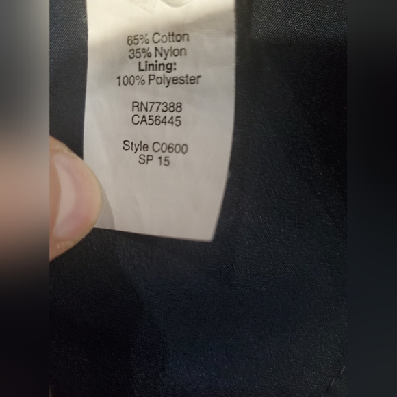 J CREW Impeccable robe en dentelle haut de gamme sans manche de longueur midi - Picture 7 of 7